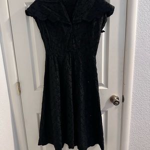 Black costume dress